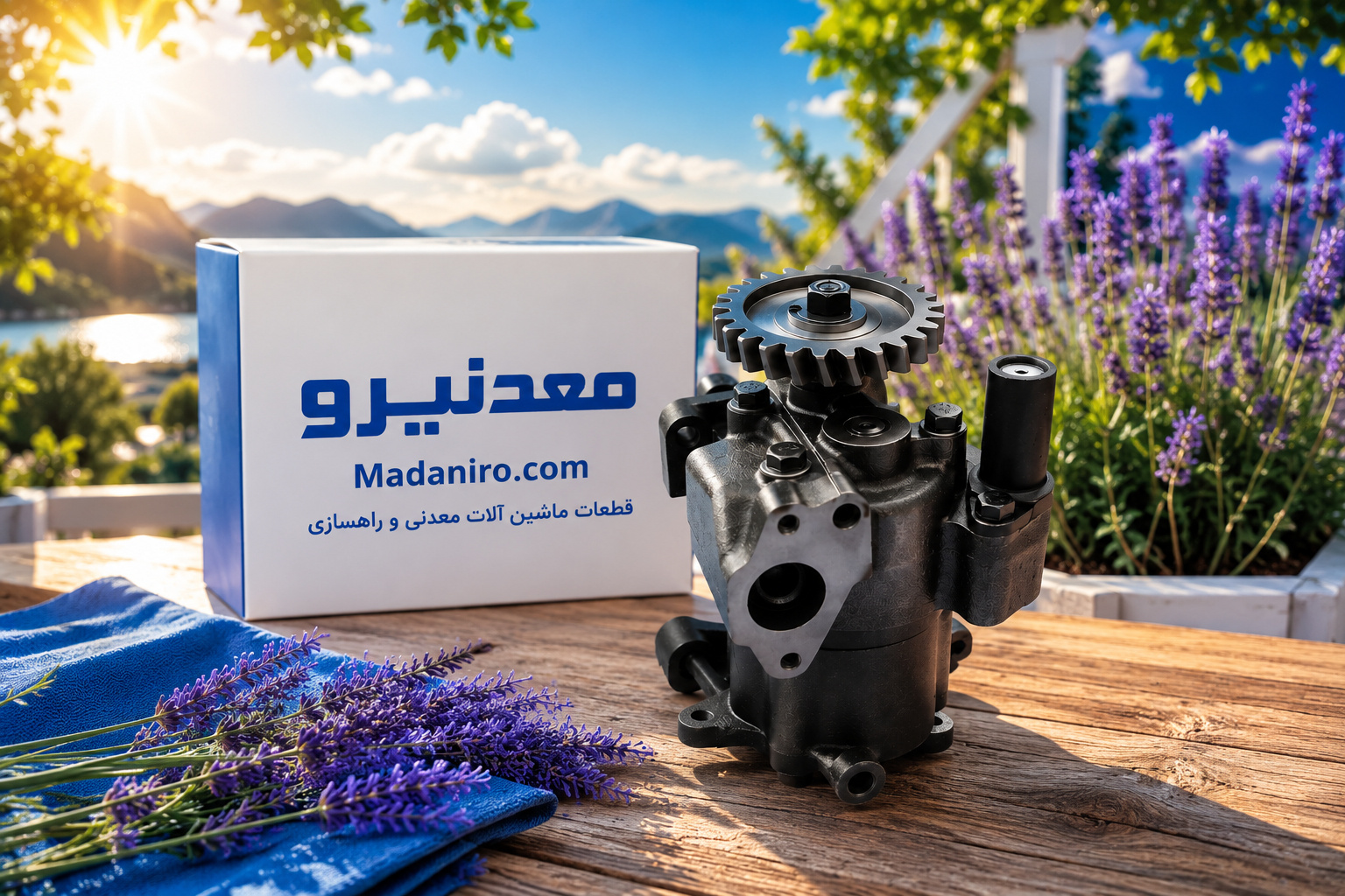 اویل پمپ موتور 6D155 کوماتسو چیست؟ بررسی عملکرد، علائم خرابی و نکات مهم